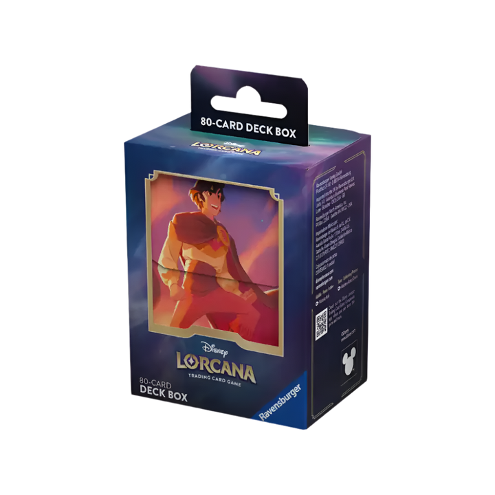 Disney Lorcana: Shimmering Skies -Deck Box - Aladdin | Buy online