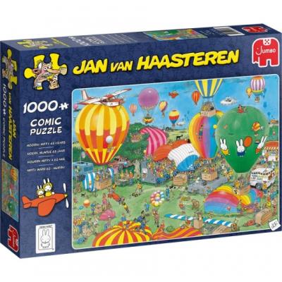 Puzzle Jumbo Hooray, Miffy 65 Years de Jan van Haasteren 1000 pcs