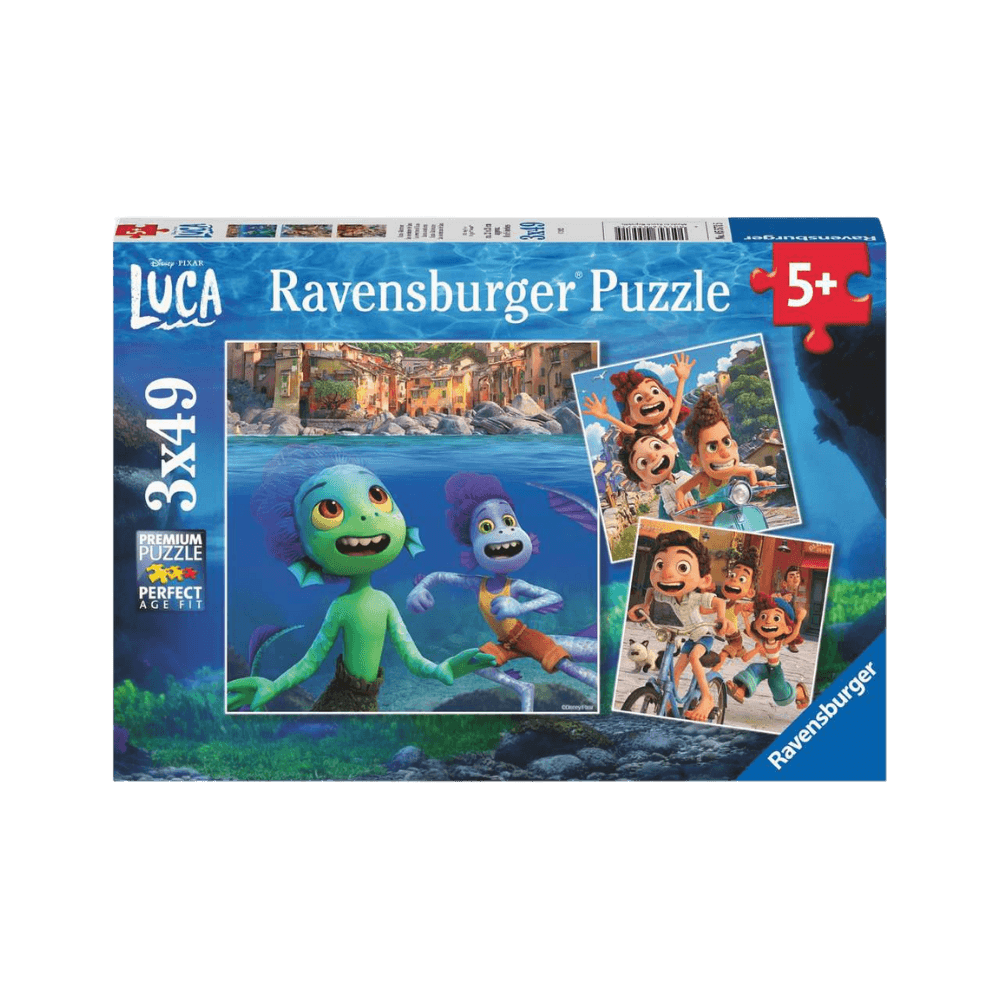 Luca's Adventures 3 x 49 pc Puzzle