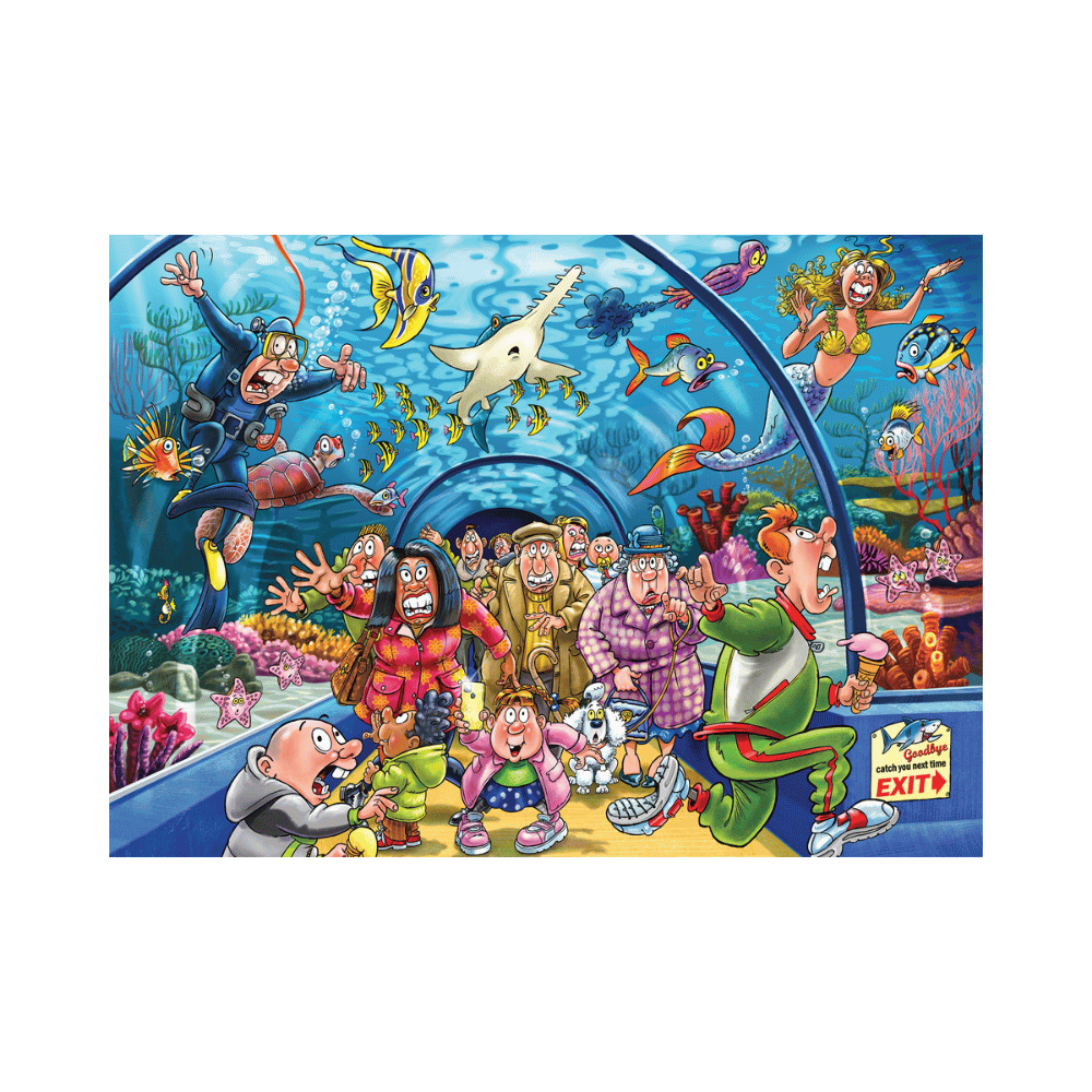 Puzzle Wasgij - Original #43 - Sea Life 1000 pcs - Achat en ligne