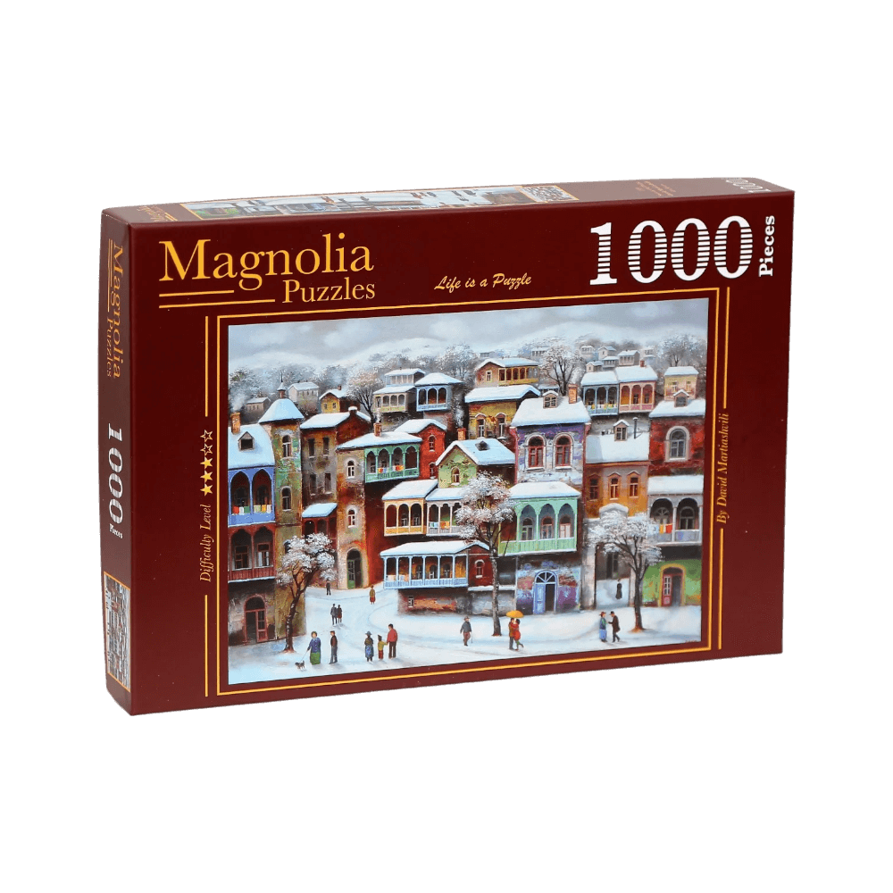 Snow in Old Tbilisi Magnolia Puzzles buy online | Casse-tête Magnolia