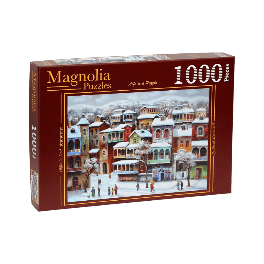 Snow in Old Tbilisi Magnolia Puzzles buy online | Casse-tête Magnolia