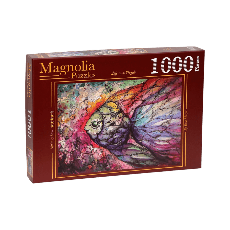 Fishes Magnolia Puzzle buy online | casse-tête Magnolia achat en ligne