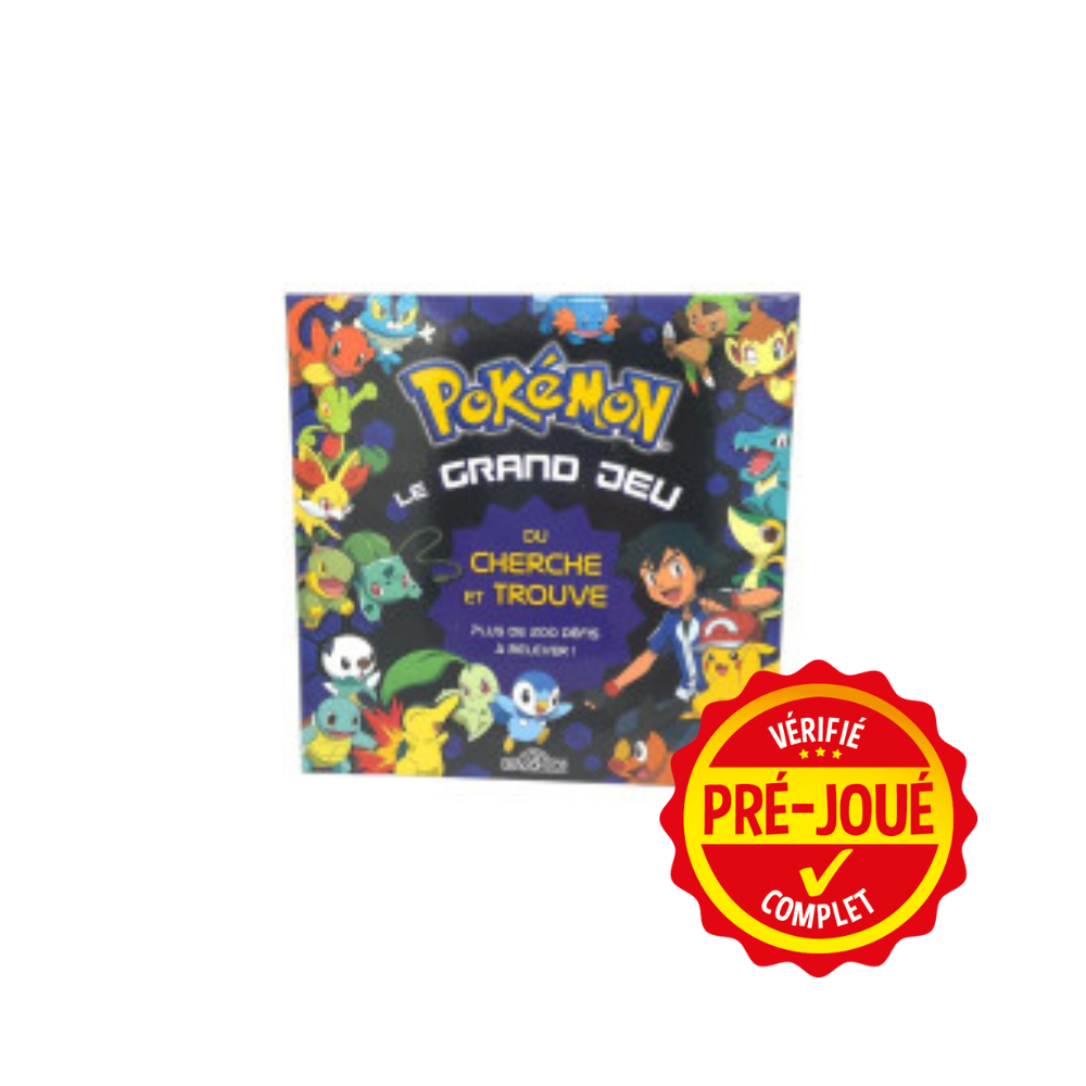 Pokémon: Le Grand Jeu du cherche et trouve [pré-joué] (FR)