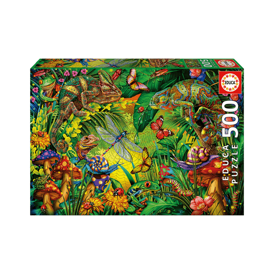 Forêt colorée casse-tête Educa | Colourful forest Educa Puzzle 