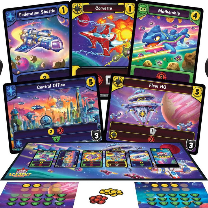 Star Realms Academy My First Deckbuilding two player Game board game