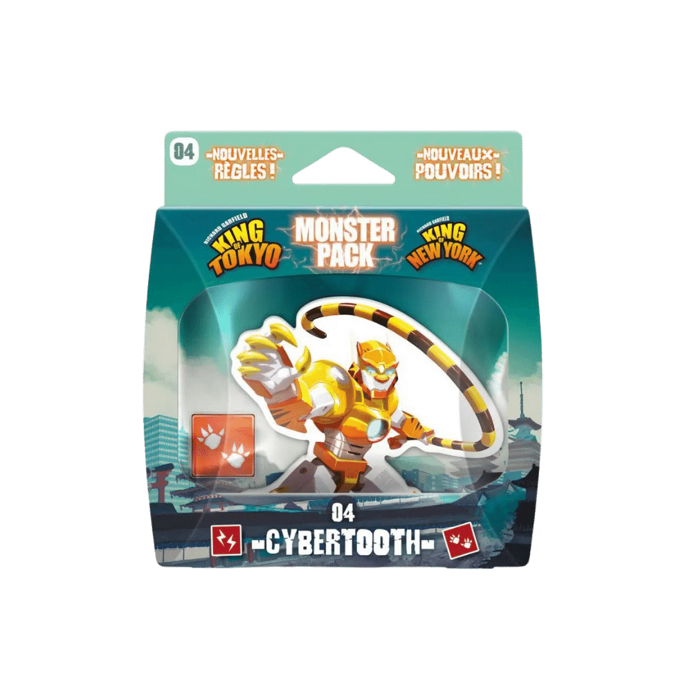 King of Tokyo: Ext. Monster Pack: Cybertooth (FR)