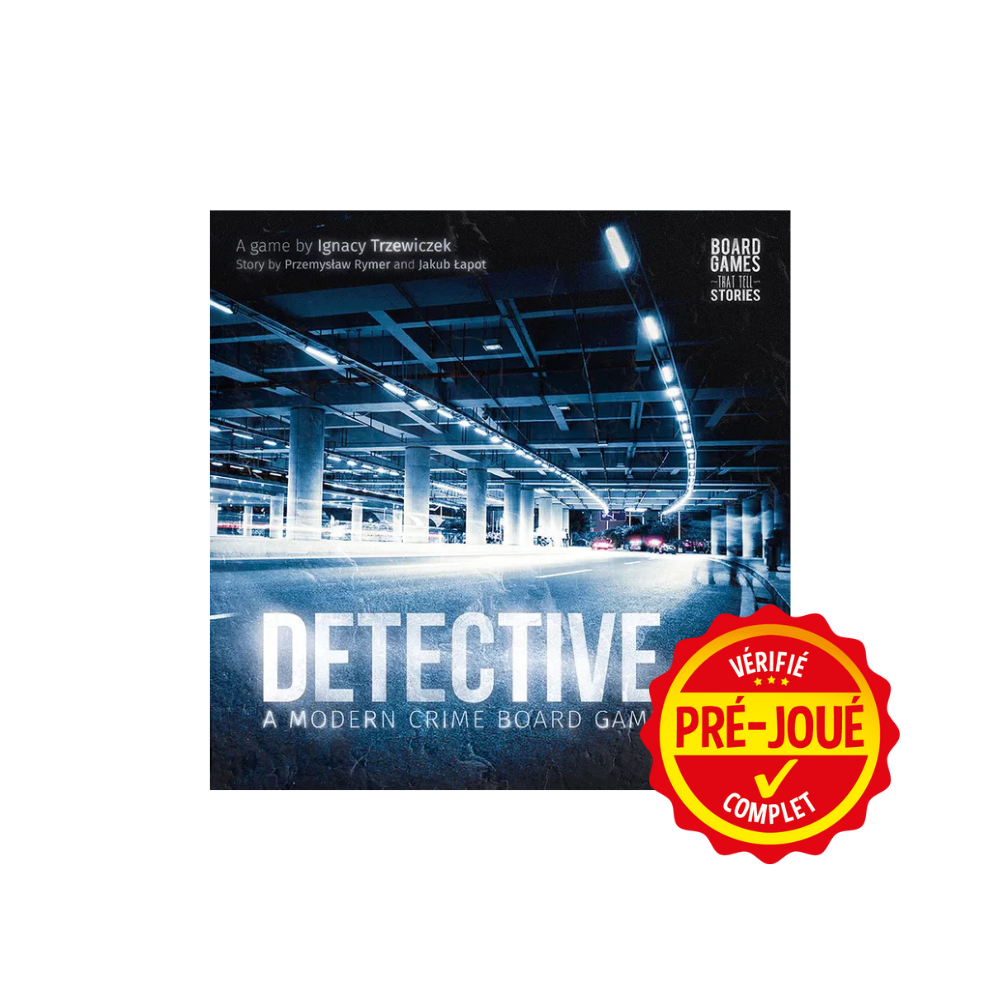 Detective A modern crime board game (EN) (pré-joué)