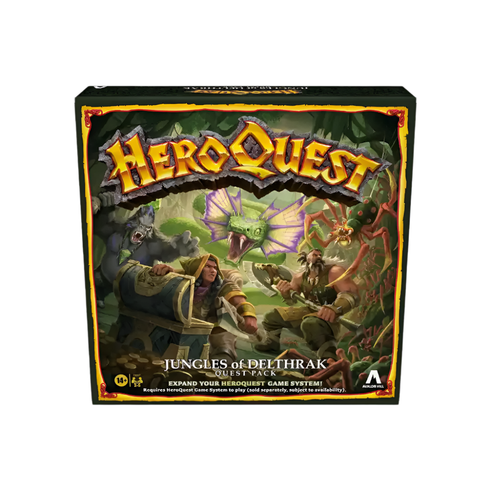 HeroQuest: Jungles of Delthrak Expansion | Buy online L'As des jeux