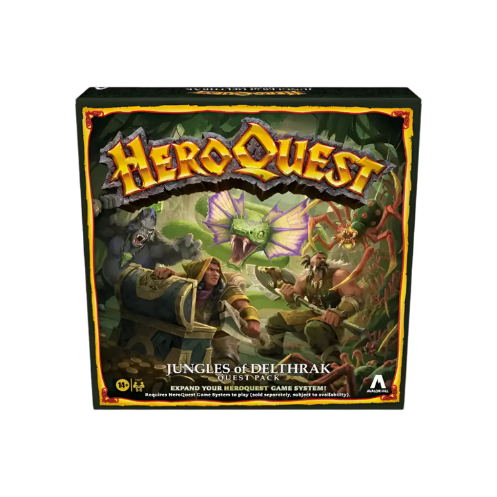 HeroQuest: Jungles of Delthrak Expansion | Buy online L'As des jeux