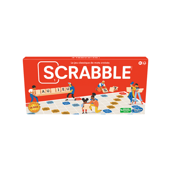 Scrabble, jeu de société familial - Achat en ligne à L'As des jeux