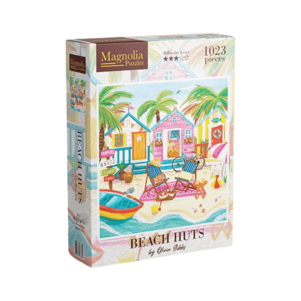 Beach Huts Magnolia Puzzle buy online | Casse-tête achat en ligne