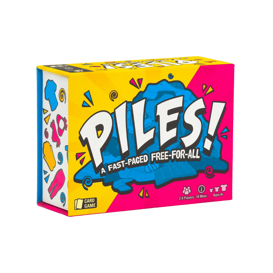 Piles! 2 to 8 players fun card game for the whole family | Buy online