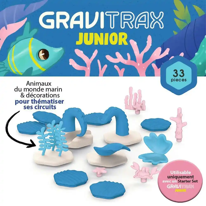 GraviTrax Junior: Extension Décoration Océan (ML)