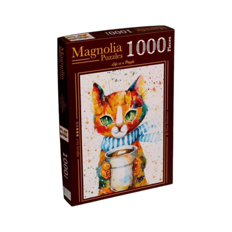 Colorful Cat Magnolia Puzzles buy online | casse-tête Magnolia