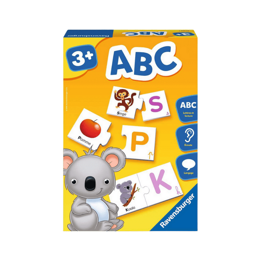 ABC, jeu de société éducatif enfants 3 ans - Achat en ligne