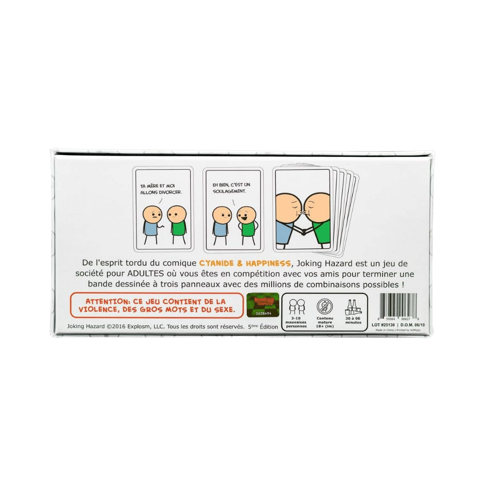 Joking Hazard jeu de société d'ambiance | Achat en ligne