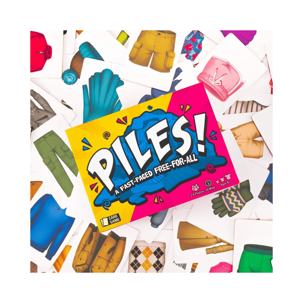 Piles! 2 to 8 players fun card game for the whole family | Buy online