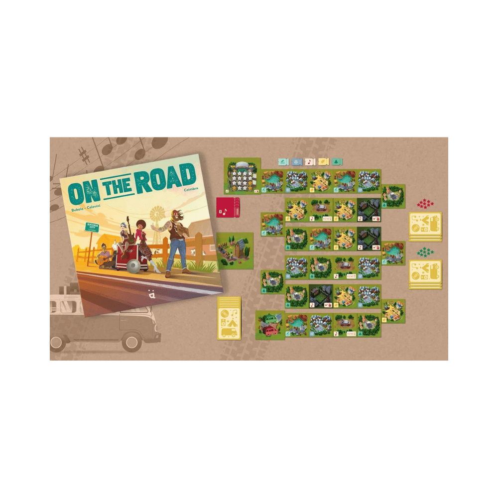 On the Road, jeu de société familial de 2 à 4 joueurs | Achat en ligne