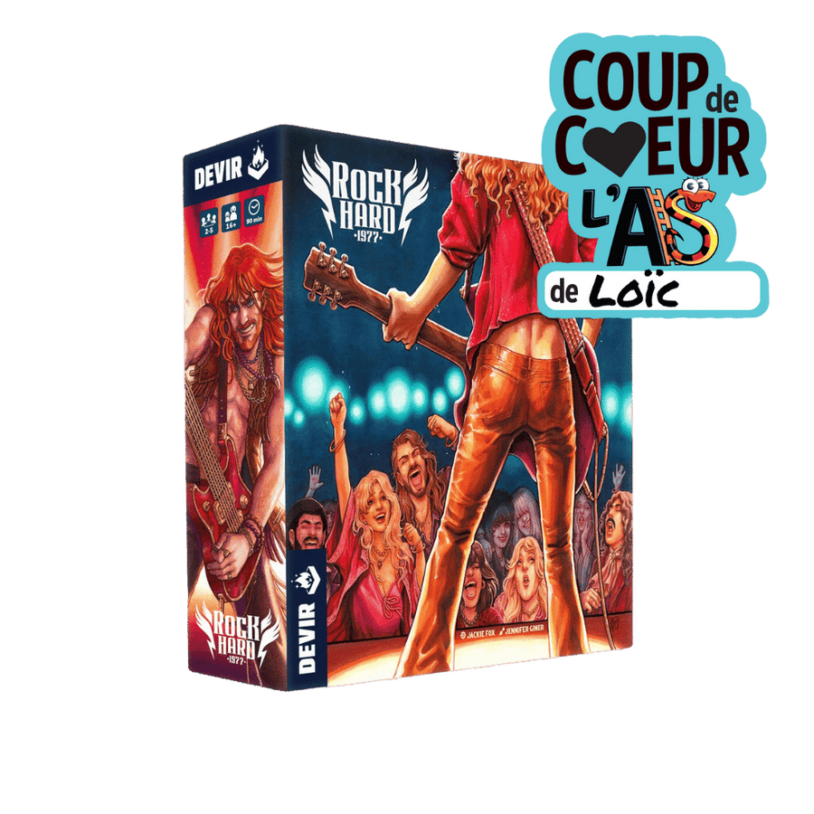 Rock Hard 1977, strategic board game | Buy online L'As des jeux