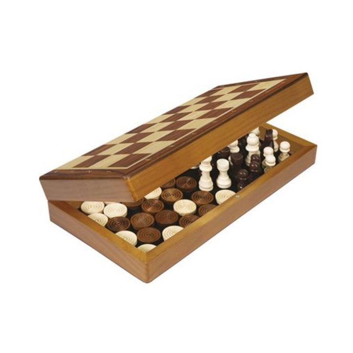 Jeu d'échecs et de dames - Plateau pliable (ML)