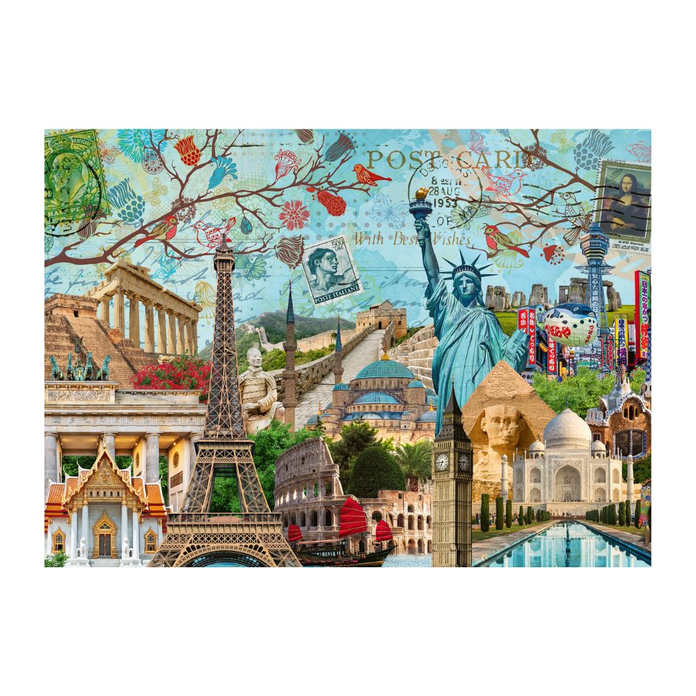 Puzzle Ravensburger 5000: Big City Collage casse-tête | Achat en ligne