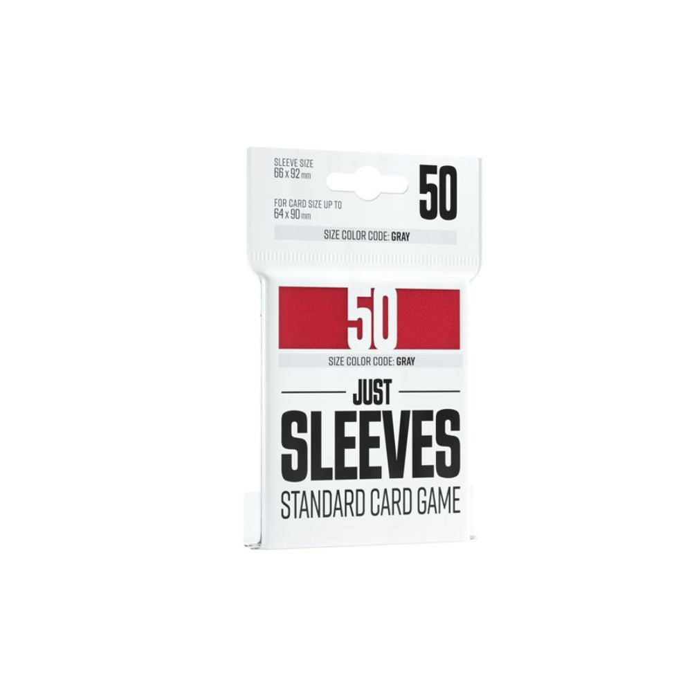 Sleeves: Just Sleeves: Standard Red (50)