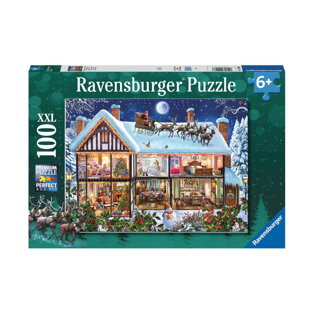 Ravensburger Christmas at Home Puzzle XXL 100 pcs 