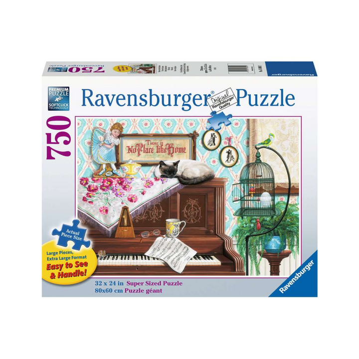 Casse-tête Ravensburger Puzzle 750: Piano Cat | Achat en ligne