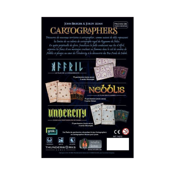 Cartographers - Map Set (FR)