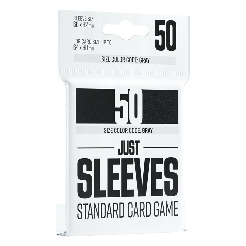 Sleeves: Just Sleeves - Standard Black (50)