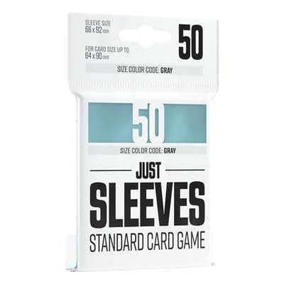 Just Sleeves - Standard Card Game - 66 x 92mm - Clear (50)