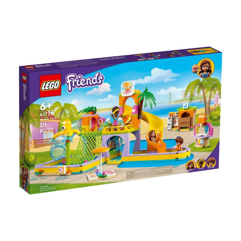 LEGO® 41720 Friends Le Parc Aquatique, Jouet d'Été à Construire pour Enfants  de 6