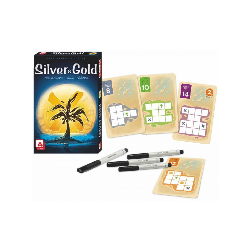 Silver & Gold, jeu de société familial - Achat en ligne