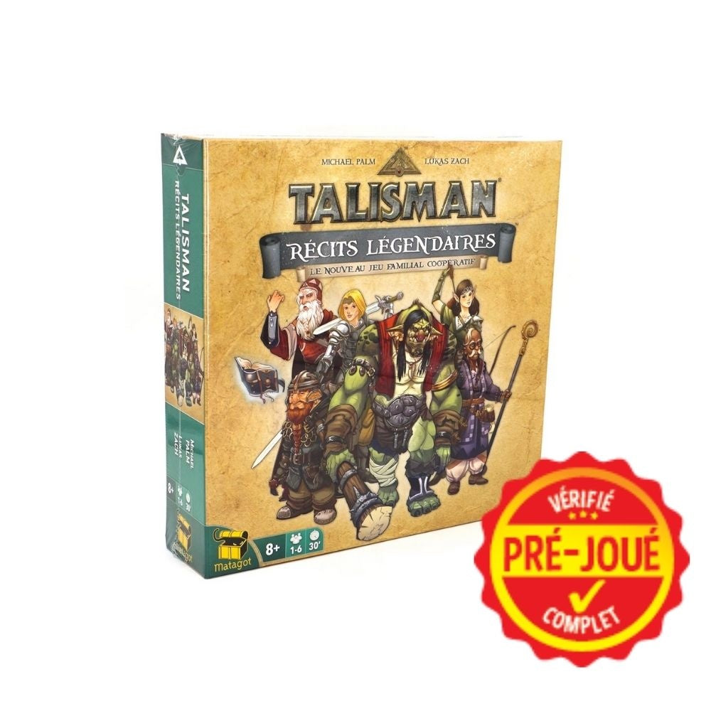 Talisman - Récits légendaires (pré-joué) (FR)