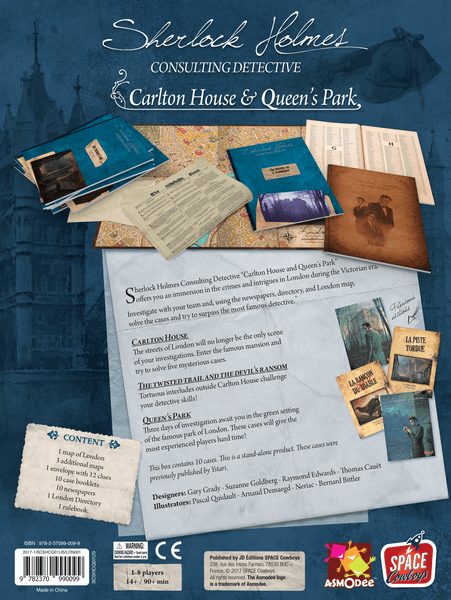 Sherlock Holmes: Carlton House & Queen's Park (EN)